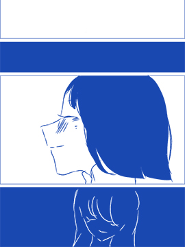 ろぉず百合漫画海报