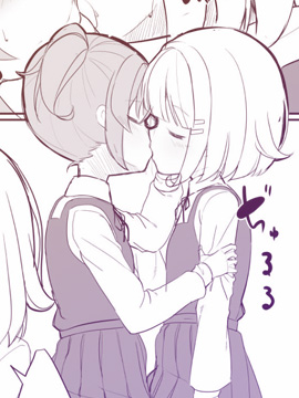 白玉もち 百合短篇海报